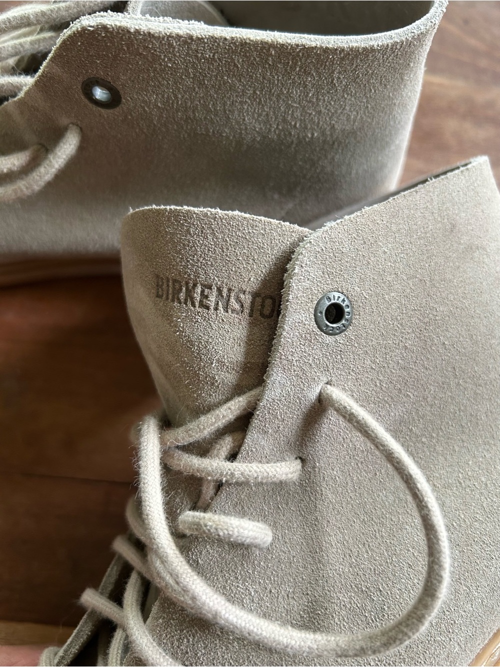 Birkenstock Nubuck Lesther Bend mid Decon Lace-Up Women's Boots taupe 41 - Picture 8 of 11